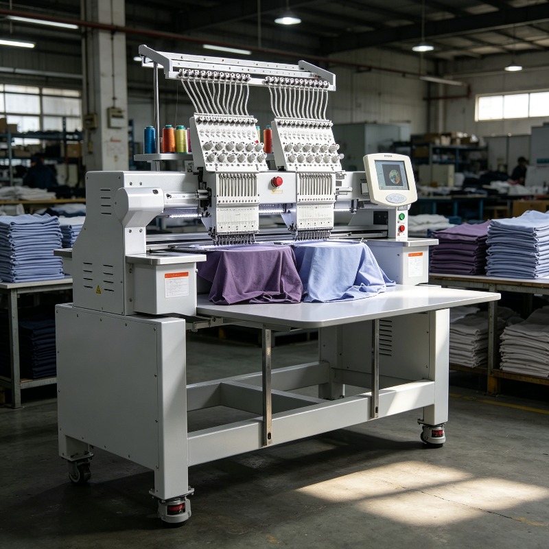 Heavy Equipment Business - 業務用高速刺繍機 マルチヘッド 2/4/6/8ヘッド ヘビーデューティー 業務用生産設備 ソーシングメーカー