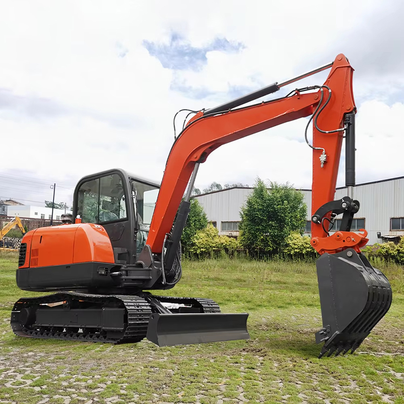 Heavy Equipment With Bucket - 産業用油圧掘削機強化ロックバケットヘビーデューティーアームスティック山岳道路建設産業用掘削機器