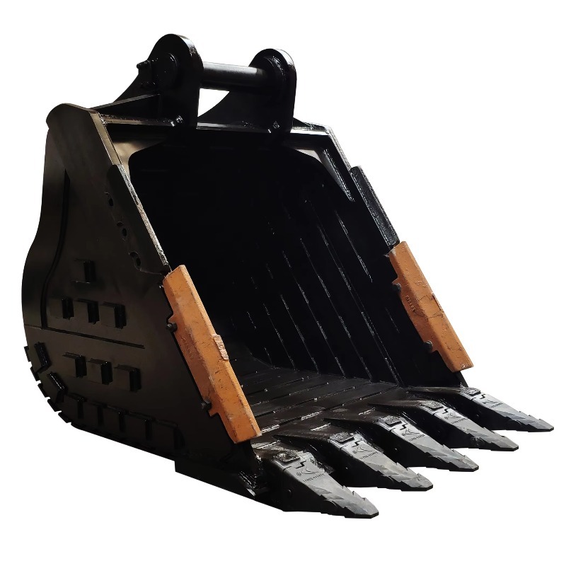 Heavy Equipment With Bucket - 高性能チルト式掘削機バケット、掘削機用ロックバケット、産業現場向け重土工機械