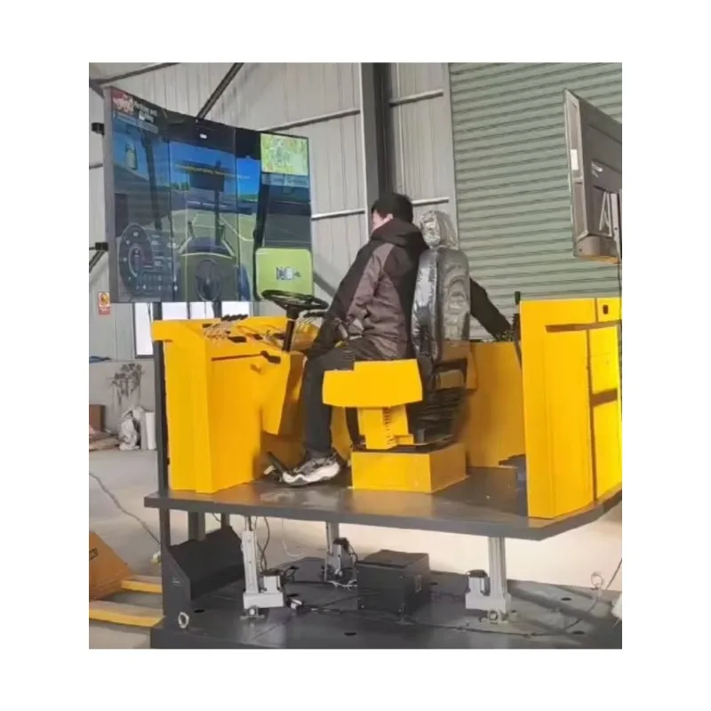 Heavy Equipment Grader - 重機シミュレーター/トラッククレーン、ダンプトラック、モーターグレーダー、ブルドーザー、バックホー、掘削機 6 in 1 シミュレーター