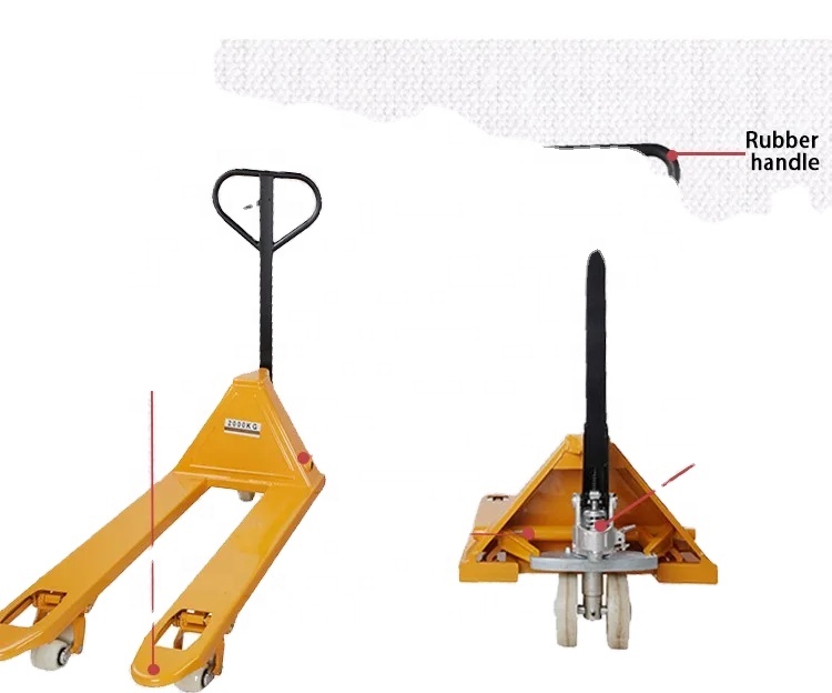 2T 5T手動ハンドパレットトラック格安価格効率的な作業 - Hand Pallet Truck のレビューと価格