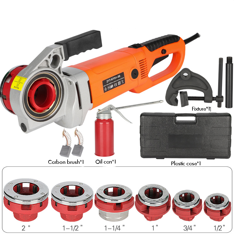 手動電気パイプスレッディングマシン、家庭用ヒンジプレート、亜 - Pipe Threading Machine のレビューと価格