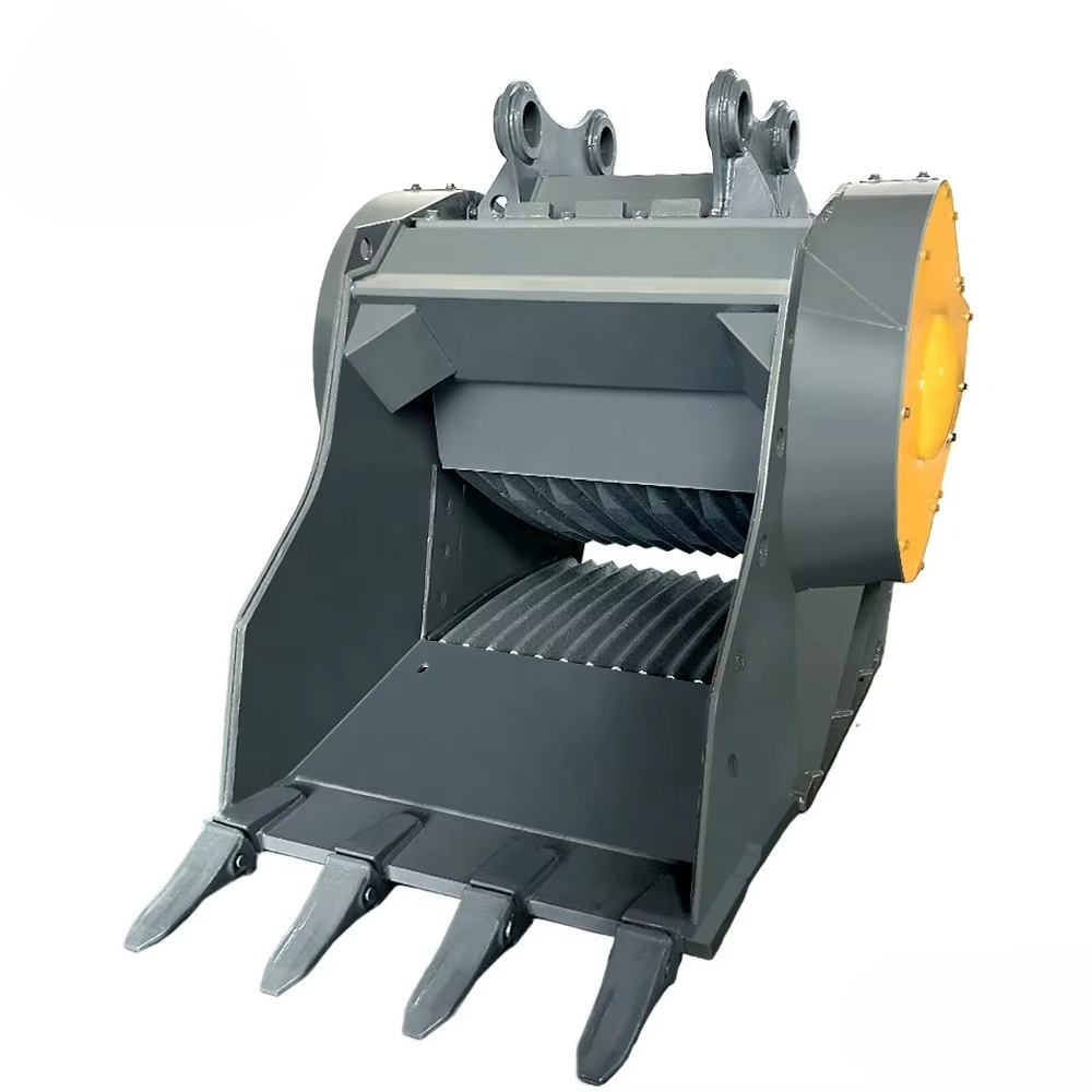 大型掘削機用クラッシャーバケット 油圧式コンクリート・岩石破 - Heavy Equipment With Bucket のレビューと価格