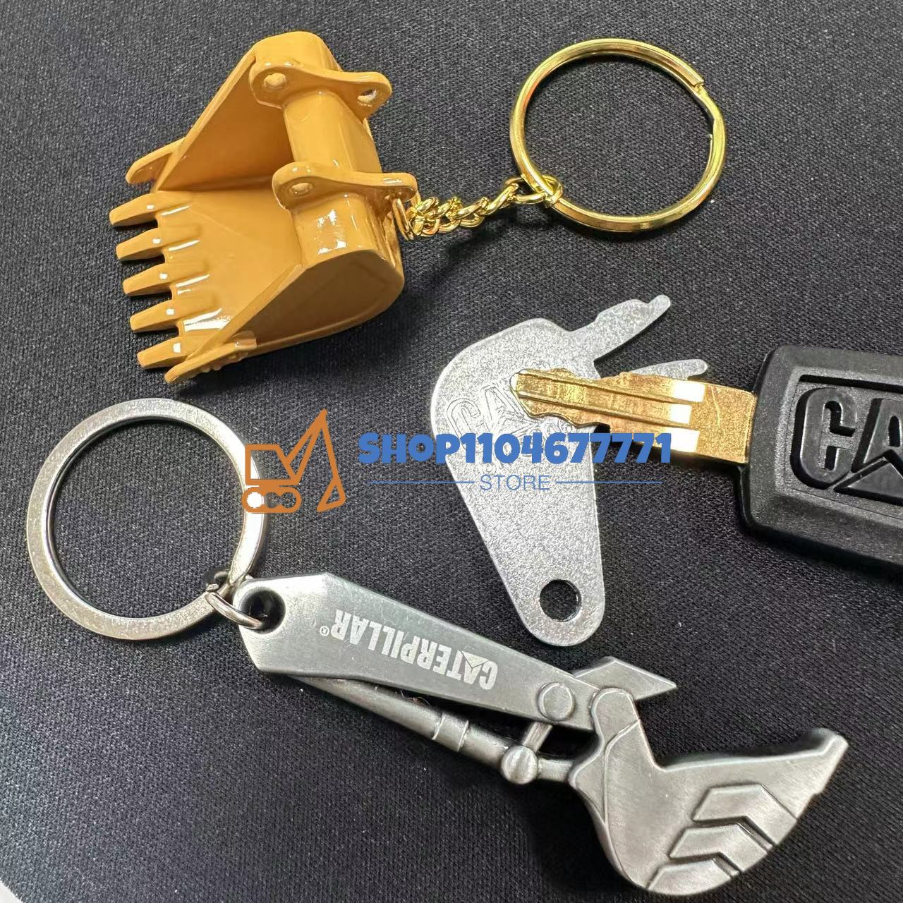 5P8500 8H5306 掘削機重機キーホルダー点火キーボ - Heavy Equipment With Bucket のレビューと価格