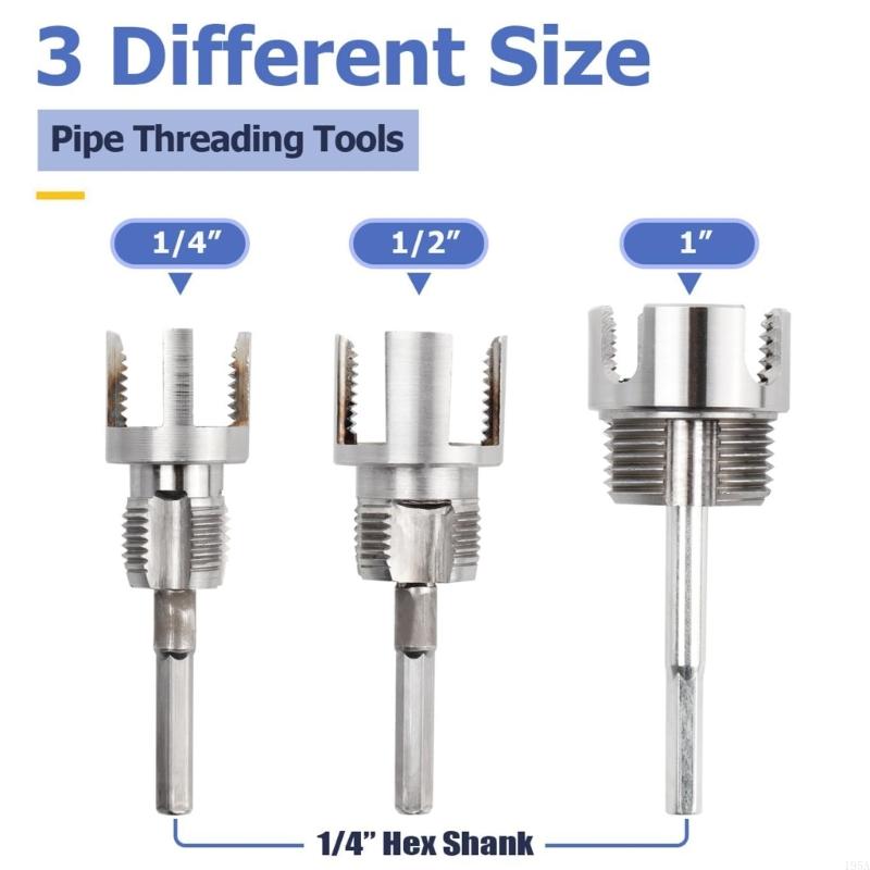 電動ドリル対応 PVCパイプねじ切り機 電動ドリル用PVCね - Pipe Threading Machine のレビューと価格